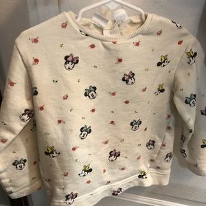 Zara mini mouse sweater 3-4